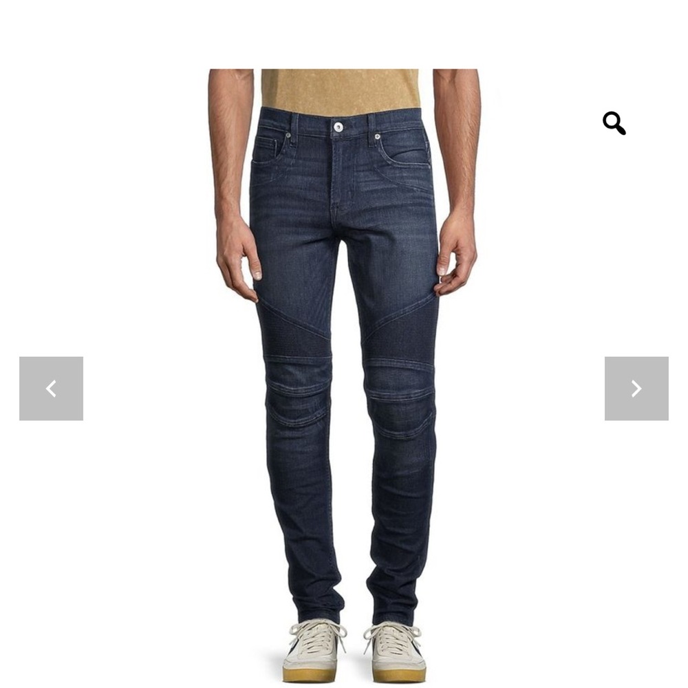 Hudson Men’s Ethan Biker Skinny Jeans